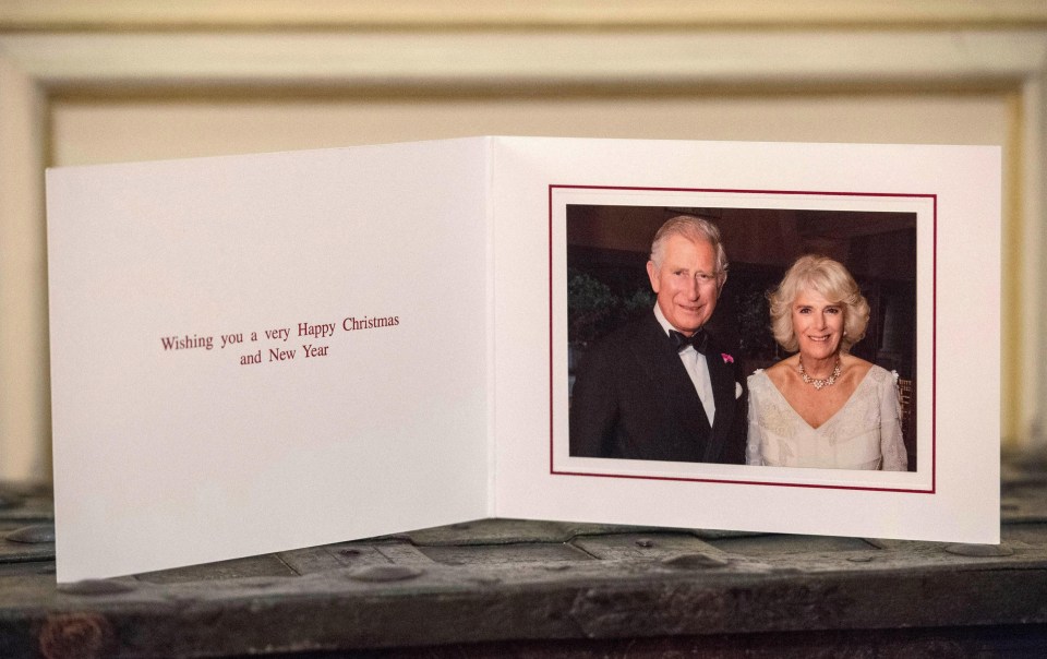 Prince Charles and Camilla Parker Bowles also released their Christmas card