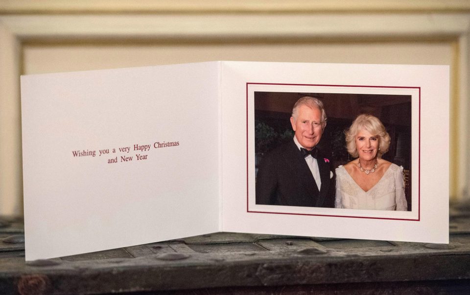  Prince Charles and Camilla Parker Bowles also released their Christmas card