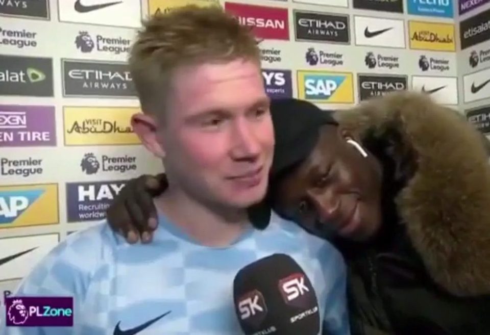  It was a job getting Mendy to step away from the limelight