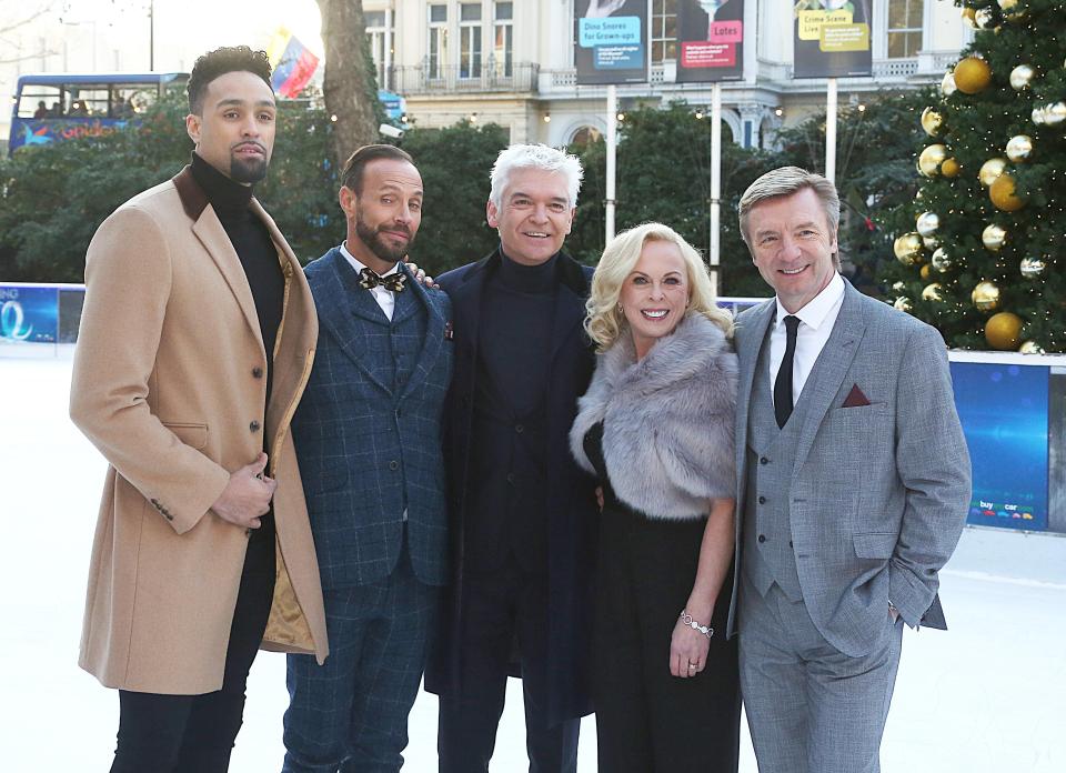  Ashley Banjo, Jason Gardiner, Phillip Schofield, Jane Torvill, Christopher Dean