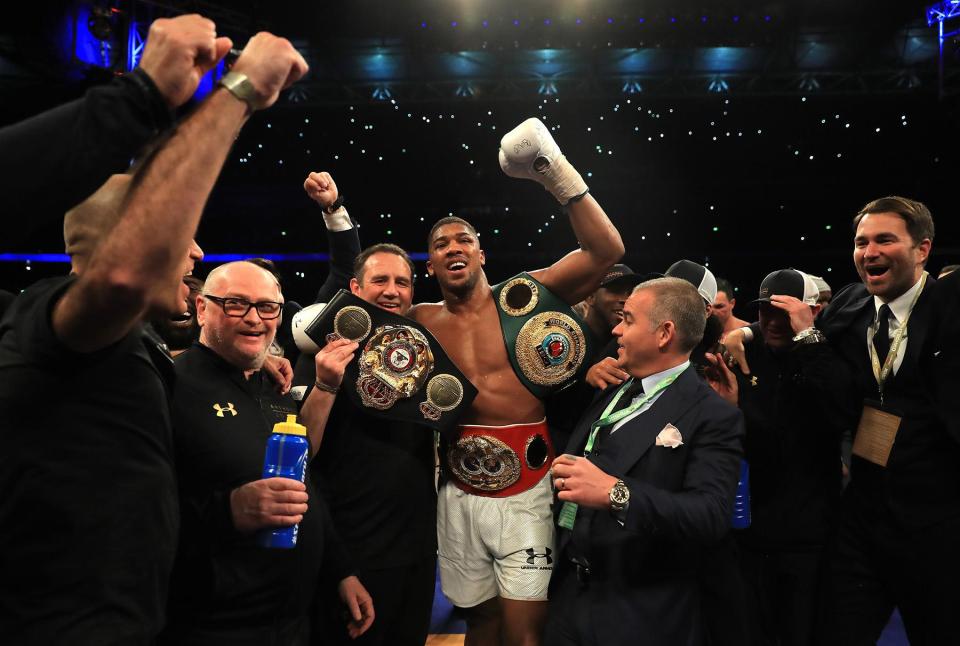  AJ believes success as a boxer is down to more than just winning belts