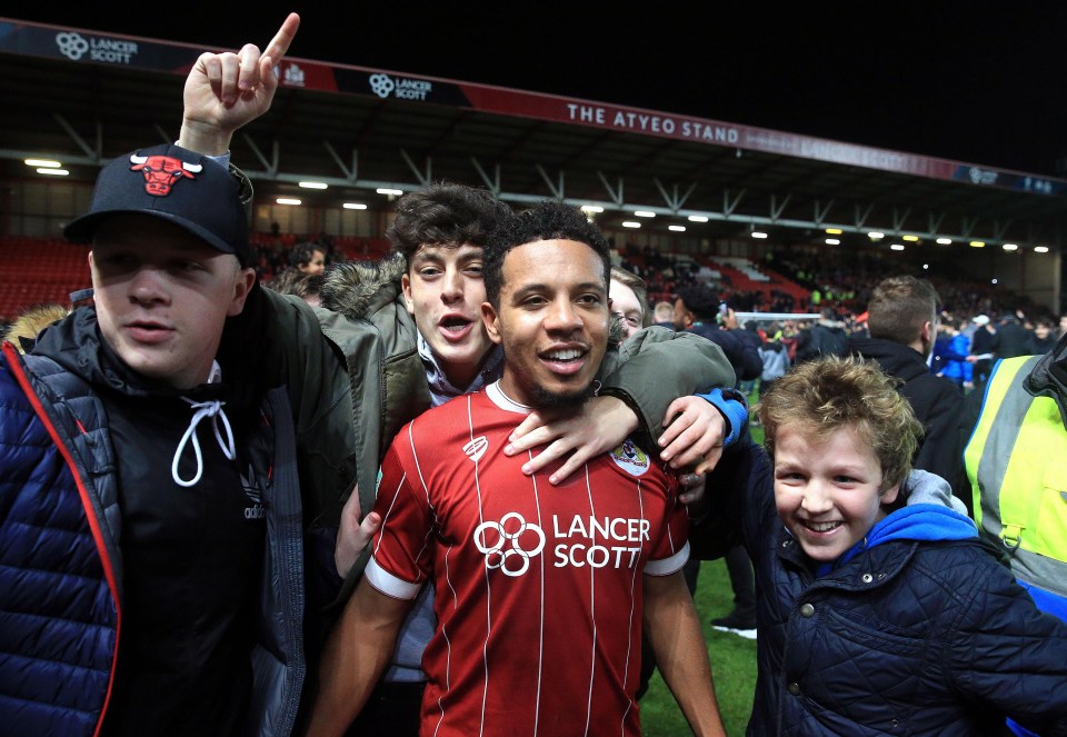 Match-winner Korey Smith described the win over Manchester United a 'dream come true'