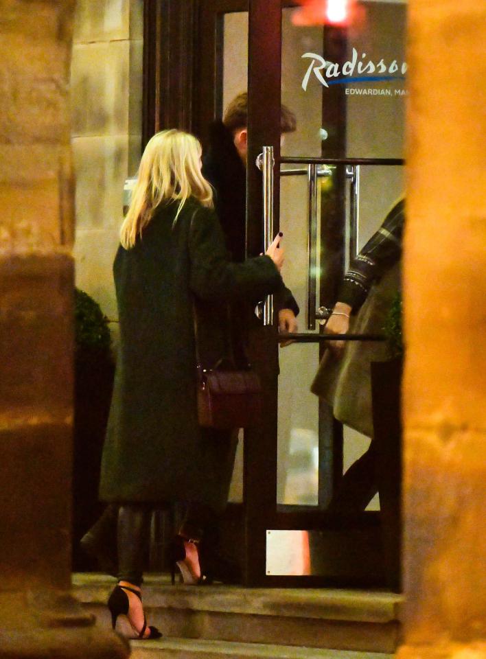  Mollie followed AJ into the hotel