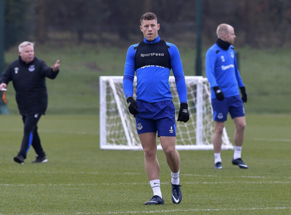  Barkley is hoping to make a return to the pitch next month