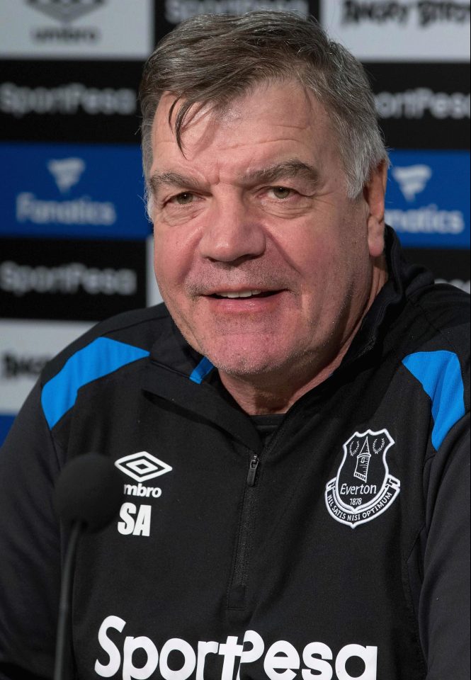  Sam Allardyce laughed off claims he is about to launch a move for the defender