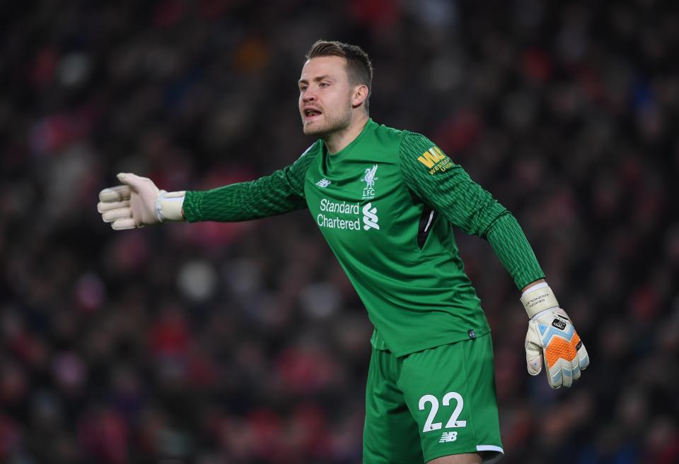  Simon Mignolet usually gets the nod ahead of Loris Karius at Liverpool