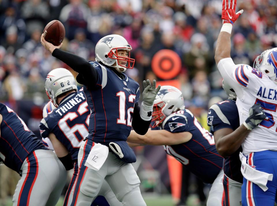  Tom Brady is looking for a sixth Super Bowl title this season in New England