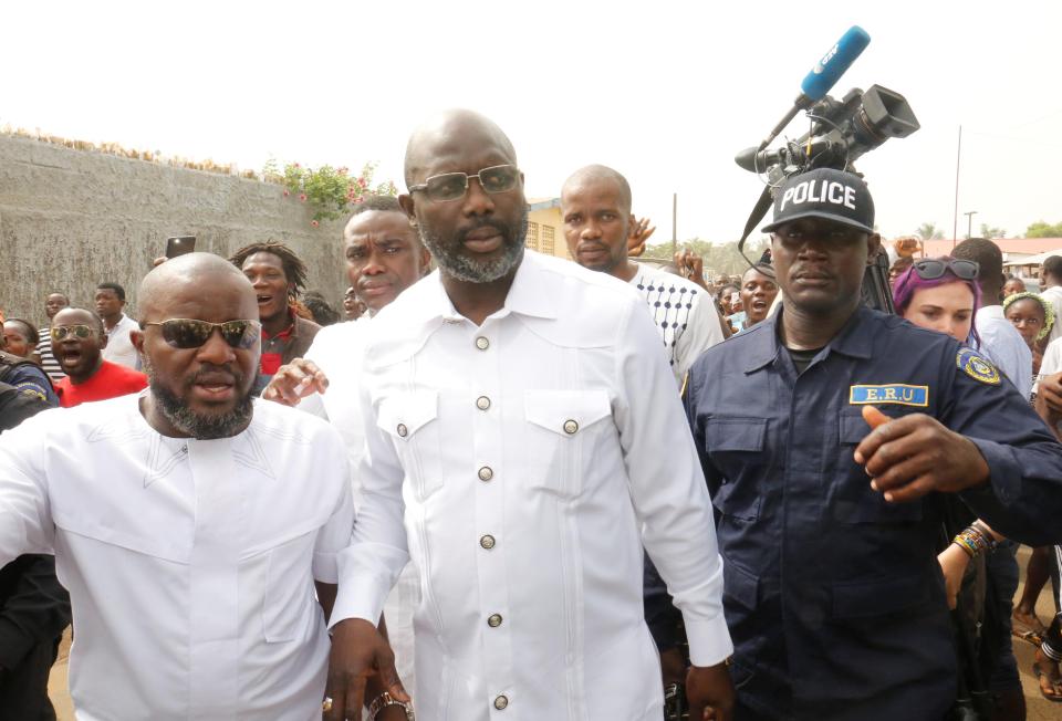  George Weah has been elected Liberia's new president