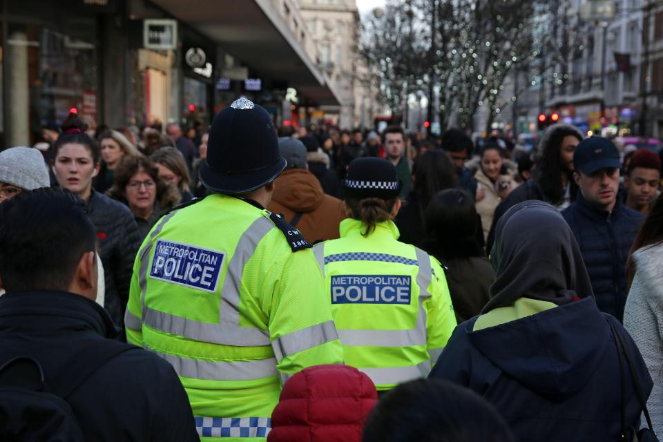  Police officers have become a rarer sight on the roads of England and Wales