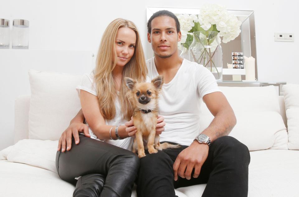  Virgil van Dijk and his family are about to embark on their latest adventure together