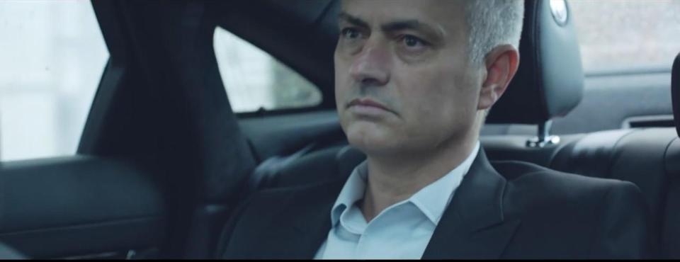  Jose Mourinho’s Jaguar commercial, in which he largely talks about himself in series of philosophical quotes, was at No6