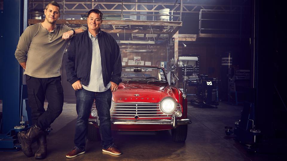  New presenter Ant Anstead joins Mike Brewer for the Wheeler Dealers