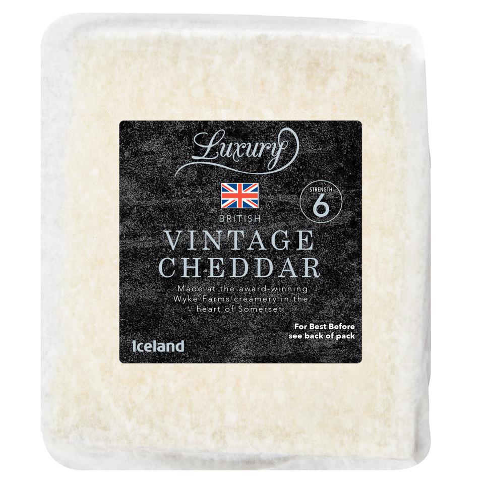  You can get this Vintage Cheddar at Iceland for £1.75