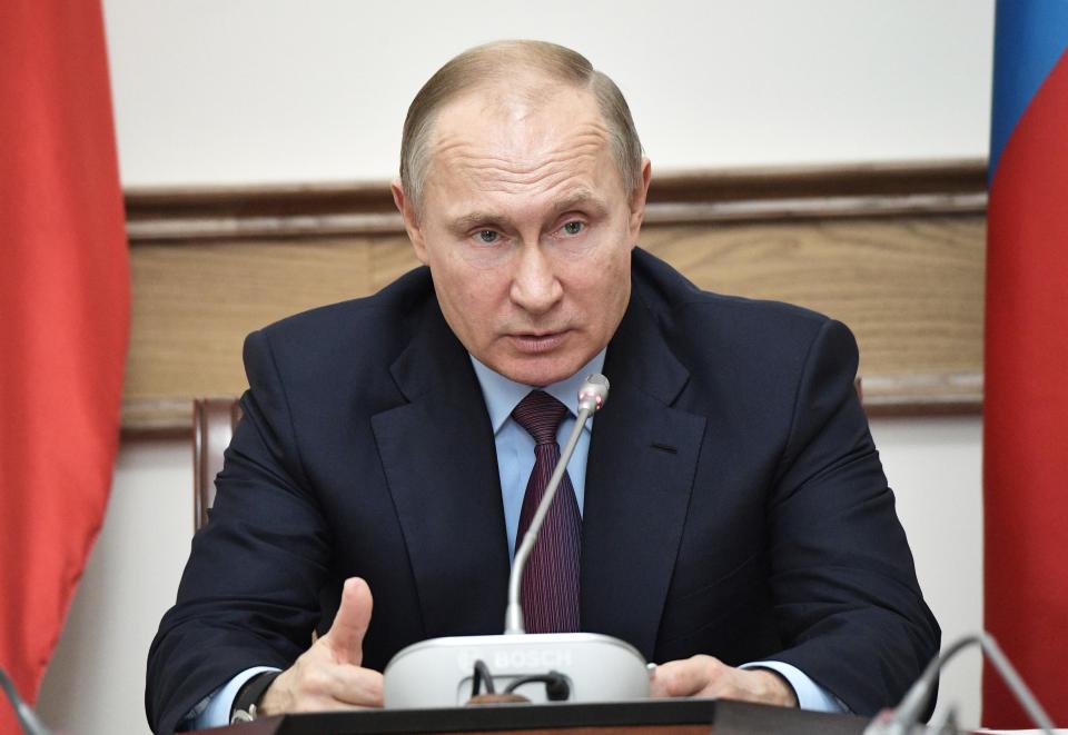  Putin has dismissed the poisoning of Sergei Skripal with 'smug sarcasm'