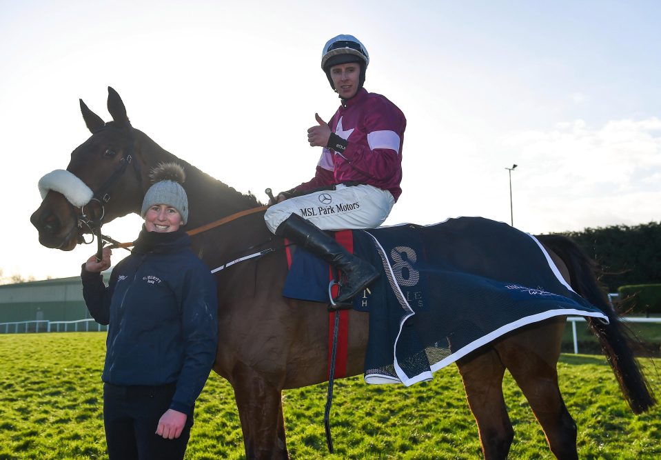  Walsh celebrates his victory on Shattered Love