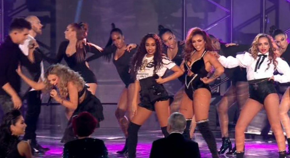 The girls wowed the viewers at home and at the Excel arena