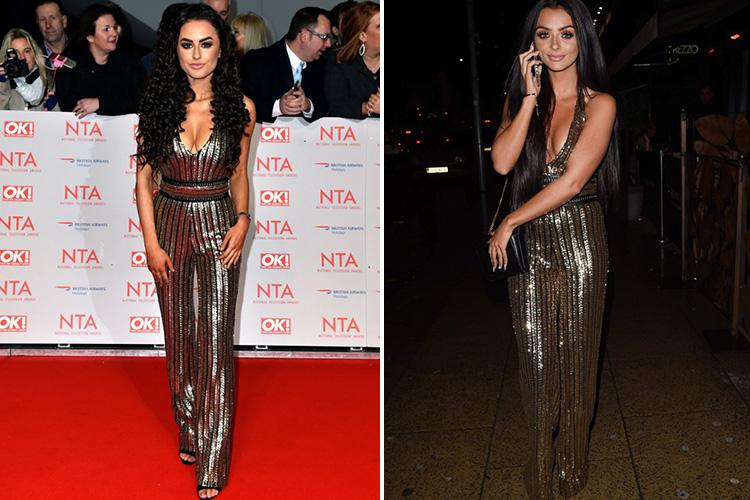  Kady McDermott revealed she wore Amber's NTA outfit back in March