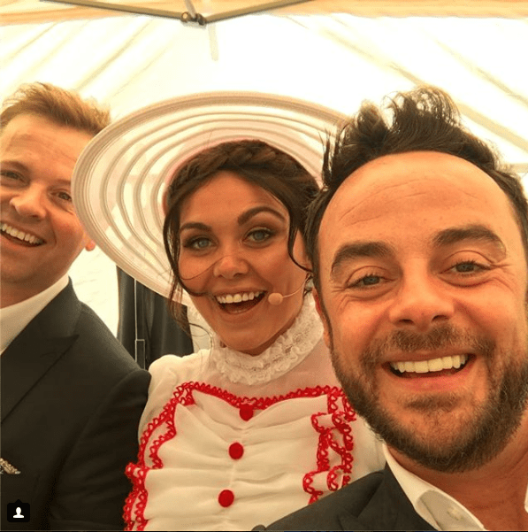  Ant, Dec and Scarlett all work together on Saturday Night Takeaway