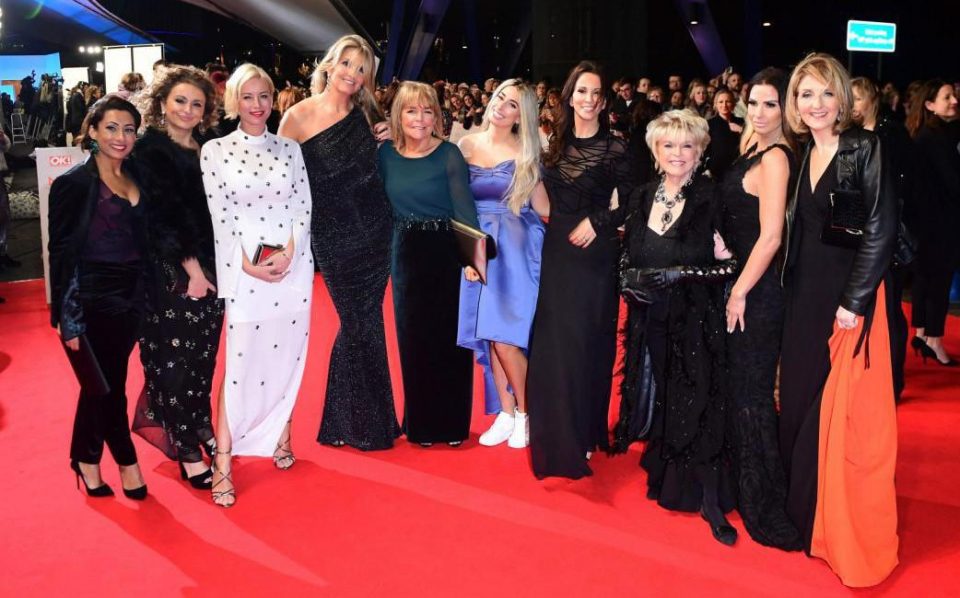  The Loose Women cast were out in force last night