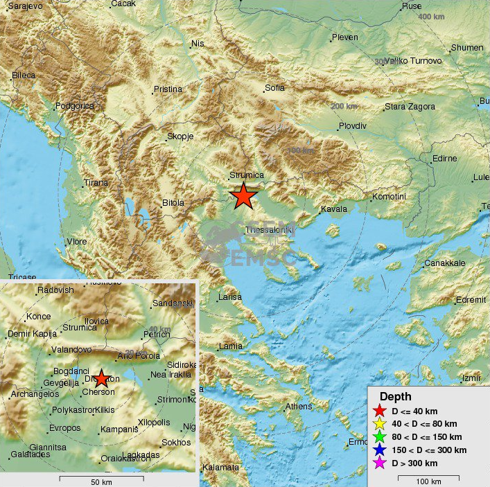  The tourist hotspot of Thessaloniki has been hit by seven earthquakes in the last 24 hours