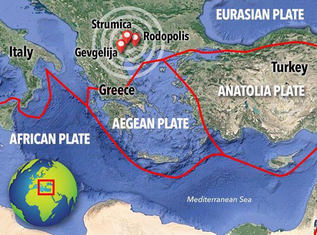  As many as seven earthquakes have struck Thessaloniki in the last 24 hours