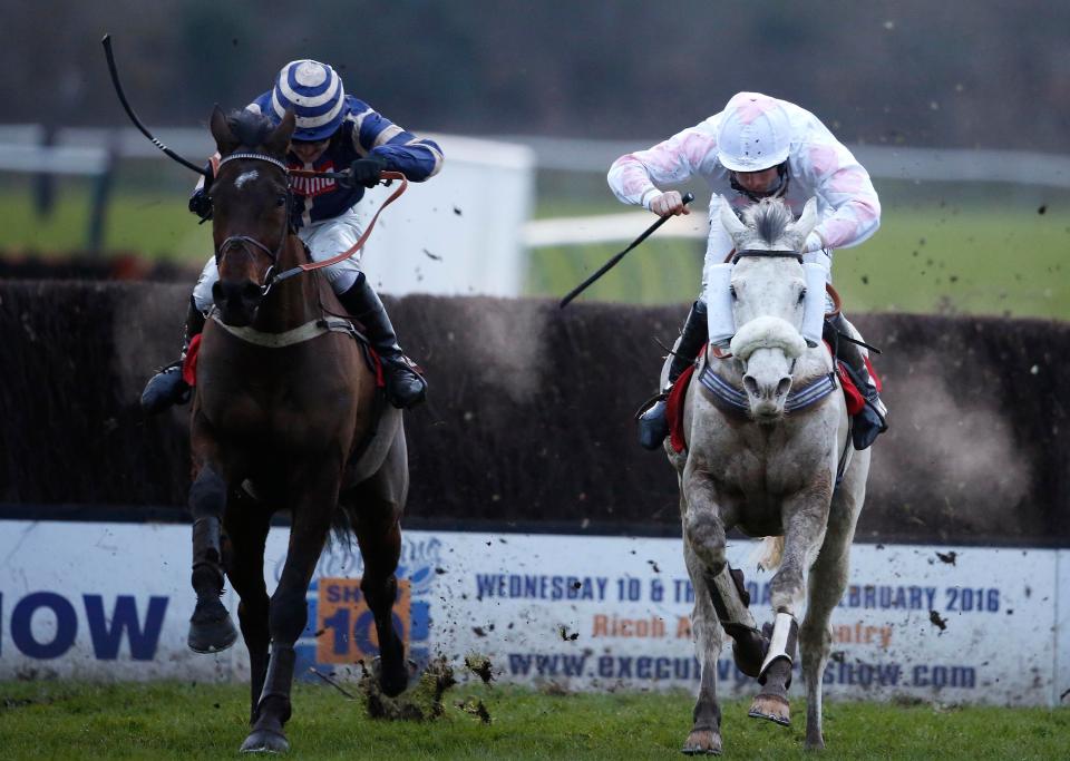  Russe Blanc (right) won the race two years ago