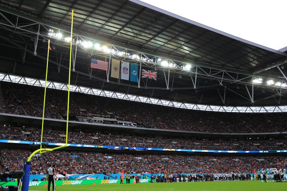  Wembley has hosted NFL games since 2007 and will continue for at least three more seasons yet