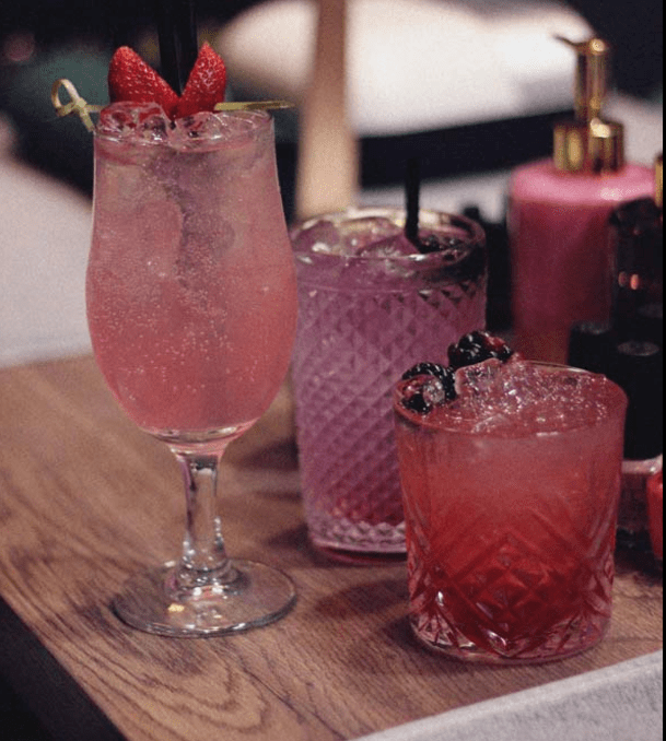  Visitors to the spa get a free gin cocktail with each treatment booking