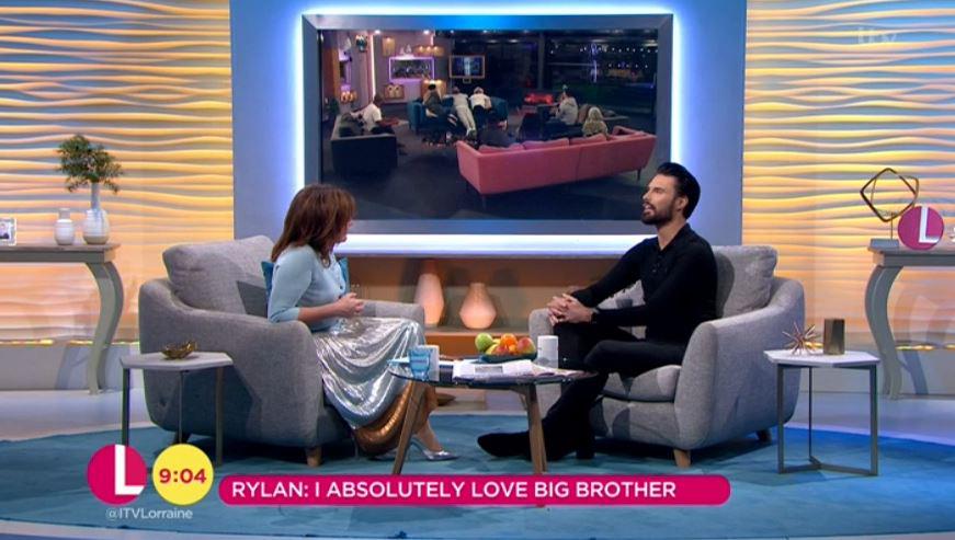 Rylan told Lorraine that India did manage to raise awareness of transgender issues