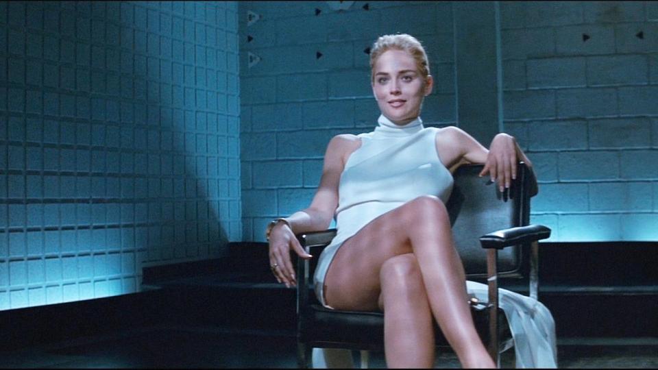  Sharon Stone shot to fame in 1992's Basic Instinct