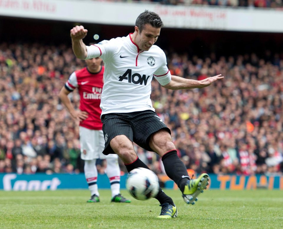 Robin van Persie is still hated by Arsenal fans for his decision to leave for Man United