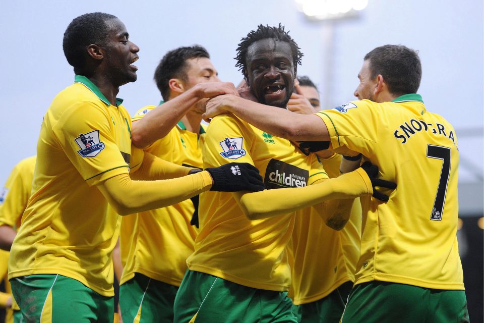  Sierra Leone's Kei Kamara scored a sole Premier League goal for Norwich