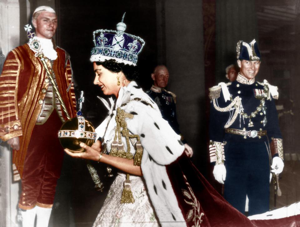  Elizabeth II's coronation took place in 1953, a year after she became Queen