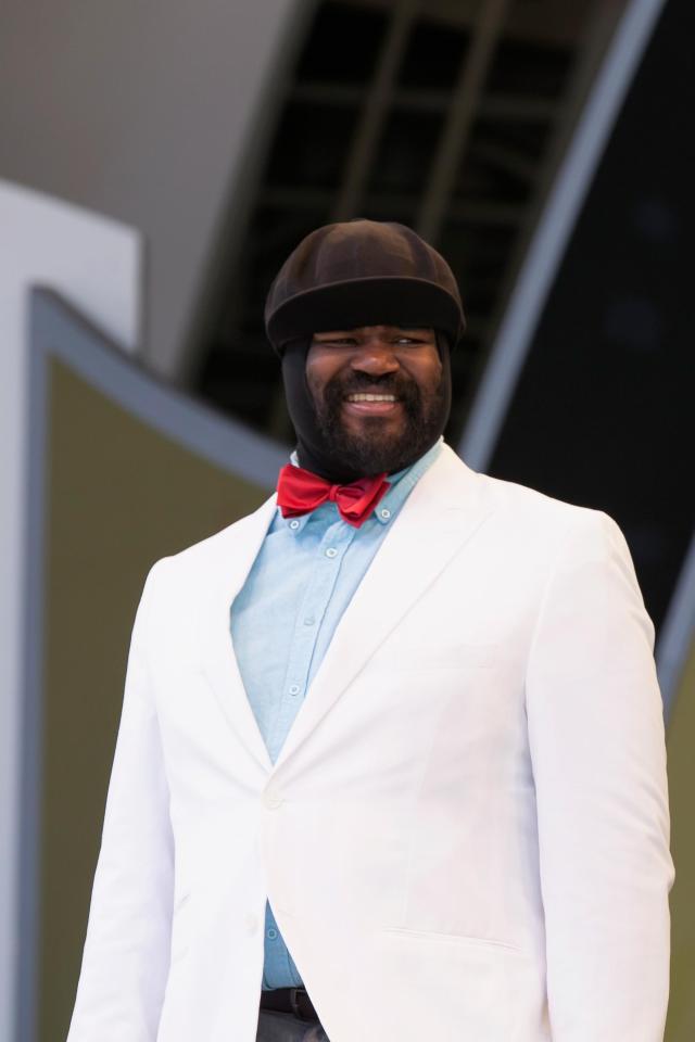  Gregory Porter is a Grammy-winning singer that is known for wearing a hat