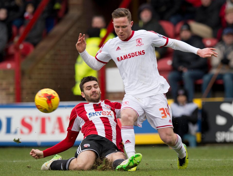  Adam Forshaw is valued at £2.5m by Middlesbrough