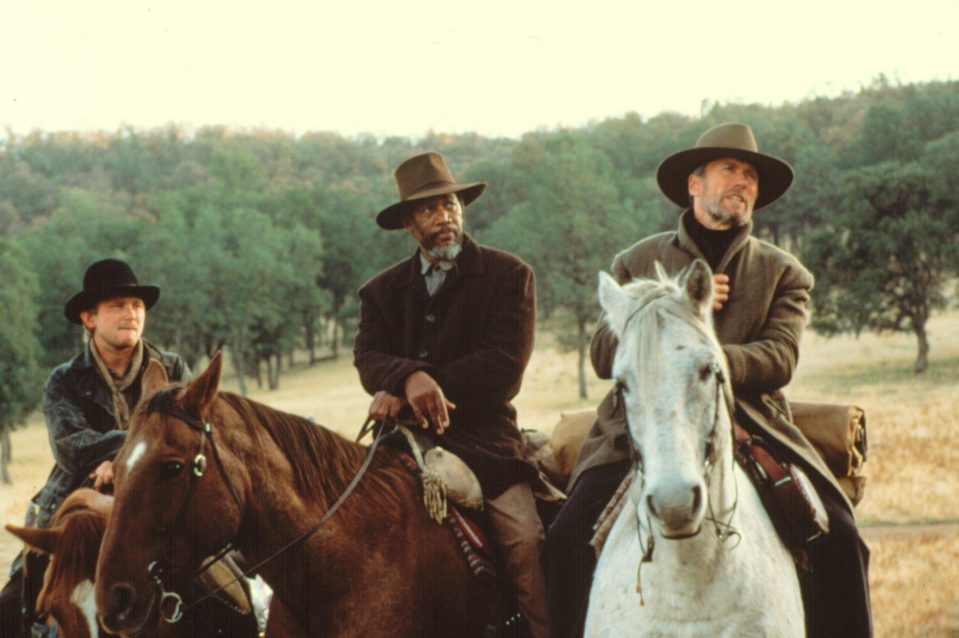  Morgan starred in Clint Eastwood's film Unforgiven in 1992