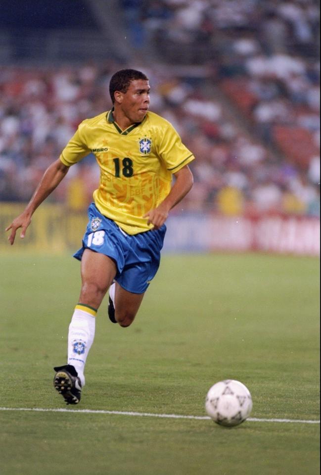  This Ronaldo was originally Ronaldinho at the 1994 World Cup (meaning Little Ronaldo) as there was an older Ronaldo in the squad (known as Ronaldao or Big Ronaldo)