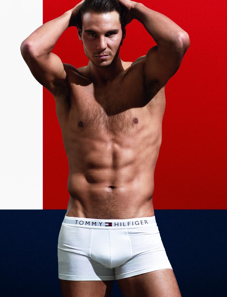  Rafael Nadal now front Tommy Hilfiger's underwear campaign