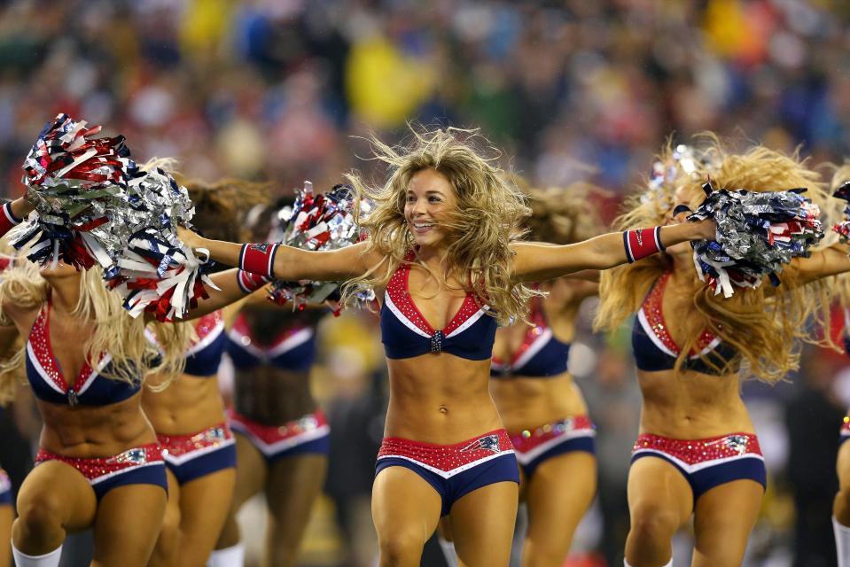  New England Patriots cheerleaders will return to the Super Bowl for the third time in four years