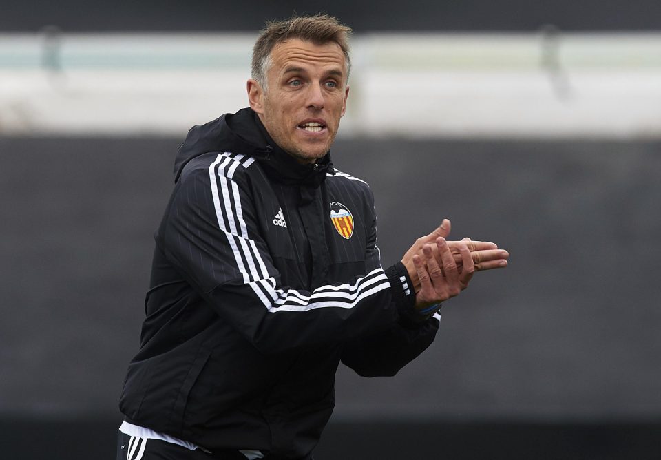  Phil Neville is set to become England women’s boss