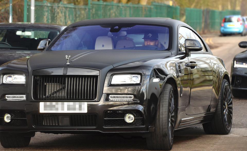  Memphis Depay loved his Rolls-Royce during his time at Manchester United