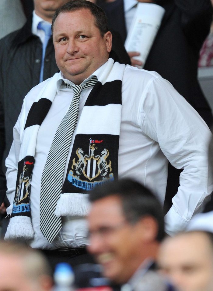  Mike Ashley can look forward to sitting down with Benitez to discuss a the contract situation with his manager