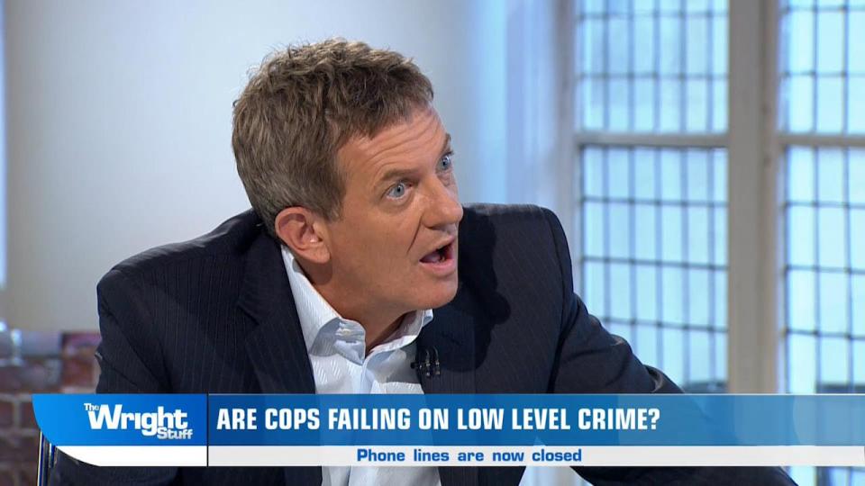  Journalist Matthew Wright is the host of Channel 5's The Wright Stuff