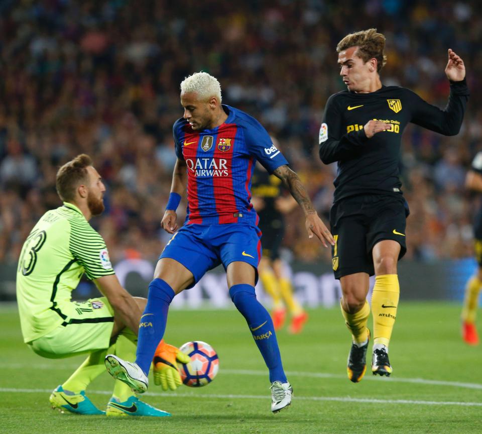  Griezmann could be the player that ultimately replaces Neymar at Barca