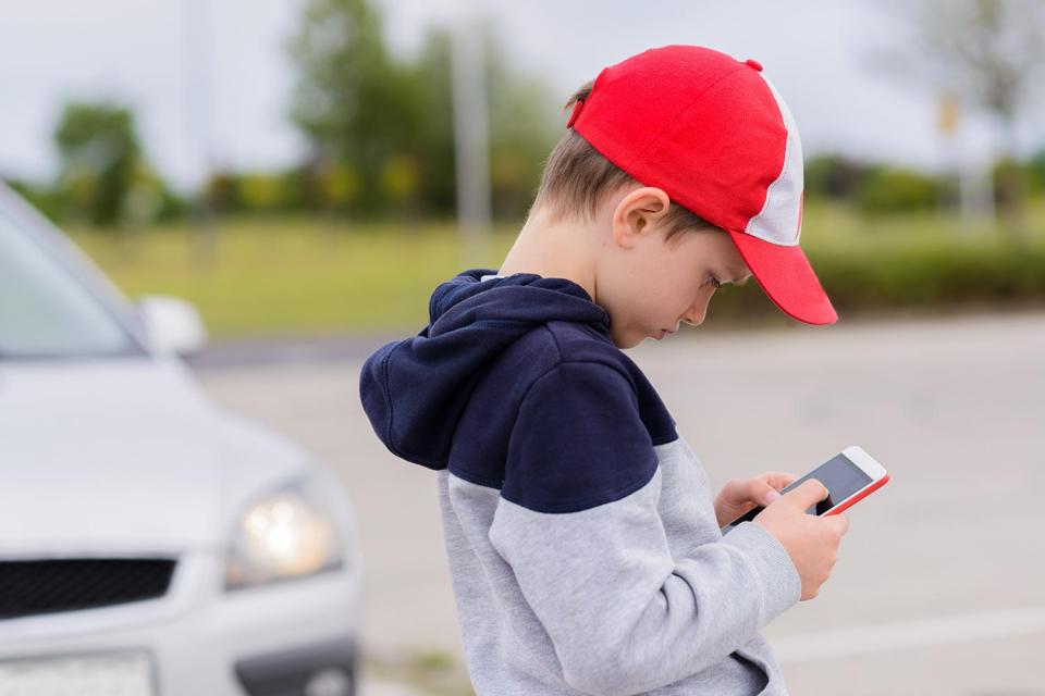  If you're child is not old enough to leave the house on their own, then they are not ready to have a smartphone