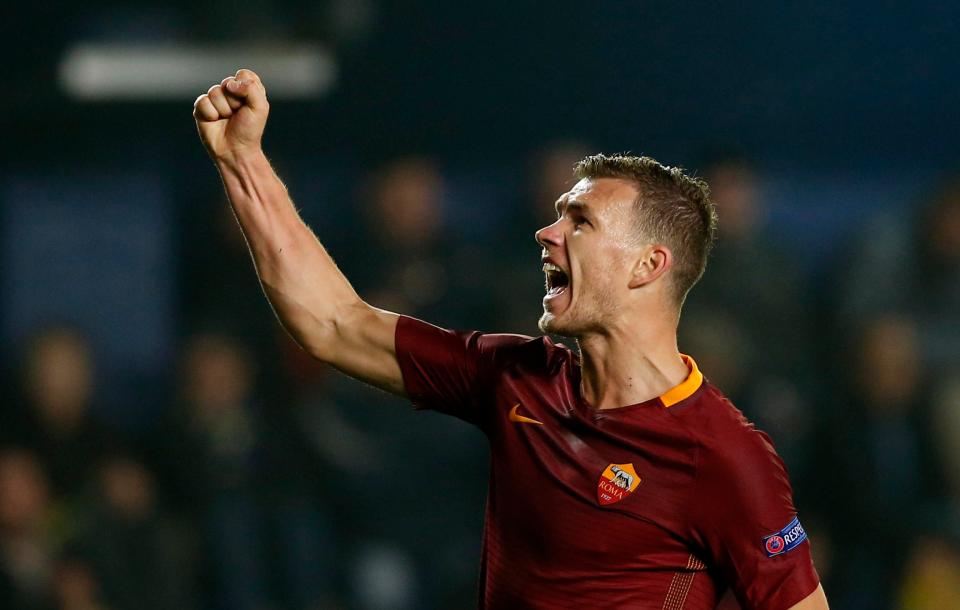  Edin Dzeko is set to cost Chelsea around £30m