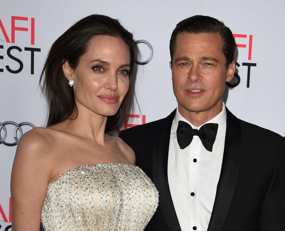 Angelina recently split with Brad after a decade together