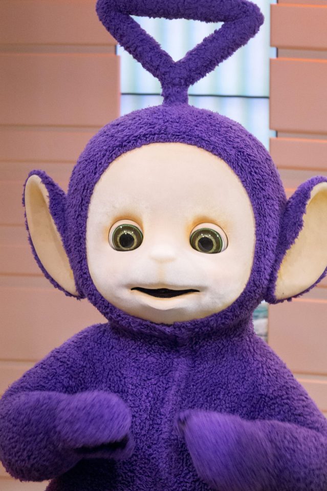  Simon played Tinky Winky in the children's TV show