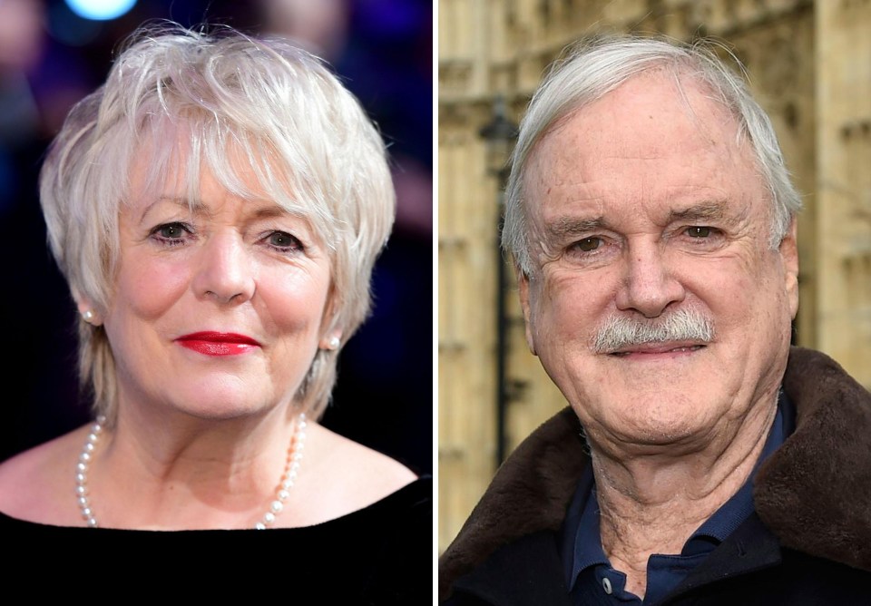 John Cleese and Alison Steadman who will appear alongside each other in BBC sitcom comedy series Hold The Sunset