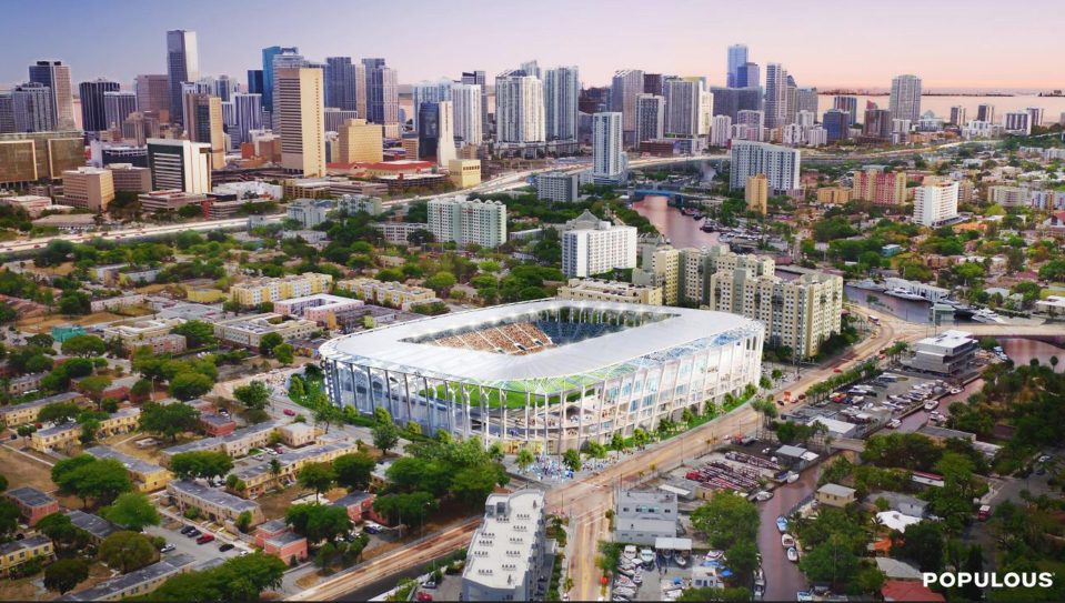  David Beckham's Miami stadium is fit for any top footballer